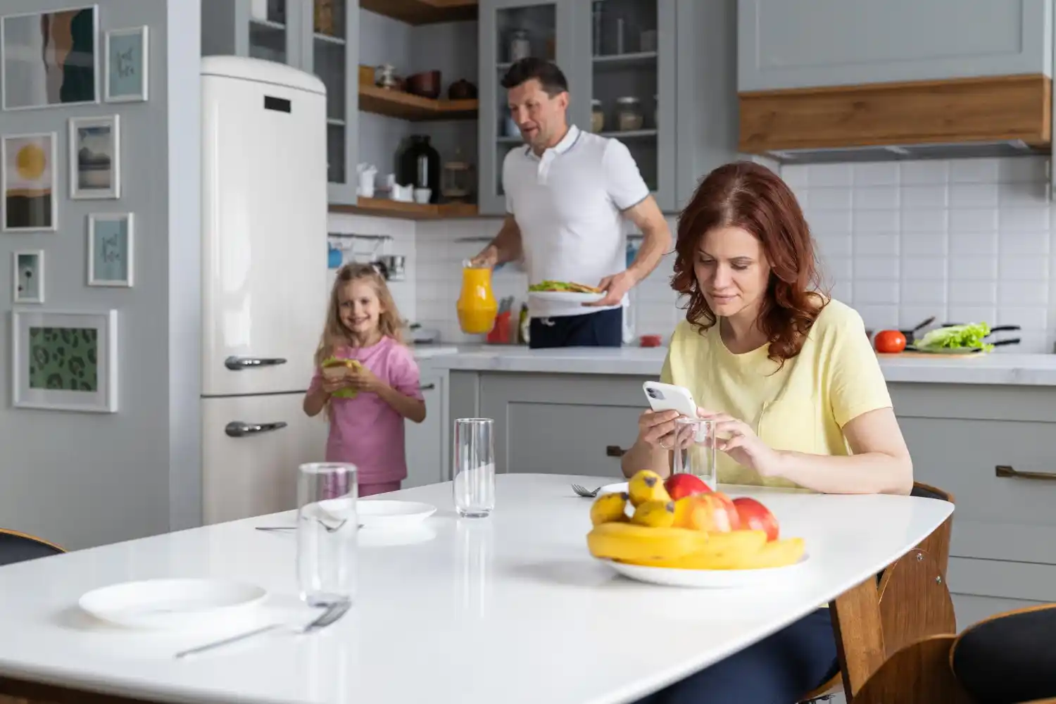 Protects the Health of Your Family in kitchen